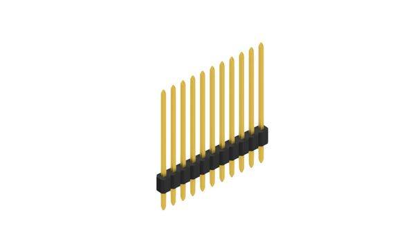 Fischer Elektronik Stiftleiste (Standard) Anzahl Reihen: 1 10060181 10St.