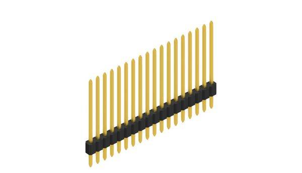 Fischer Elektronik Stiftleiste (Standard) Anzahl Reihen: 1 10060195 10St.