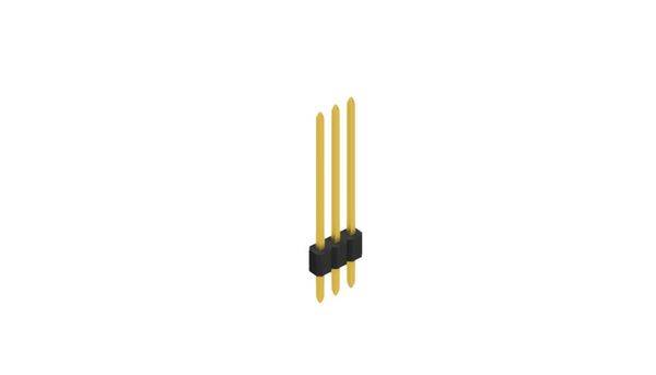 Fischer Elektronik Stiftleiste (Standard) Anzahl Reihen: 1 10060165 10St.