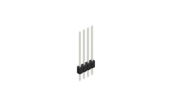 Fischer Elektronik Stiftleiste (Standard) Anzahl Reihen: 1 10060168 10St.