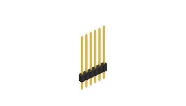 Fischer Elektronik Stiftleiste (Standard) Anzahl Reihen: 1 10060171 10St.