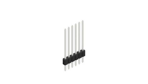 Fischer Elektronik Stiftleiste (Standard) Anzahl Reihen: 1 10060172 10St.