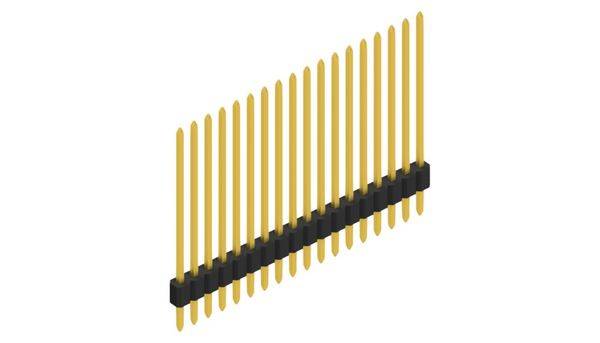 Fischer Elektronik Stiftleiste (Standard) Anzahl Reihen: 1 10060236 10St.