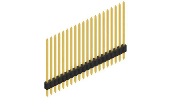 Fischer Elektronik Stiftleiste (Standard) Anzahl Reihen: 1 10060240 10St.