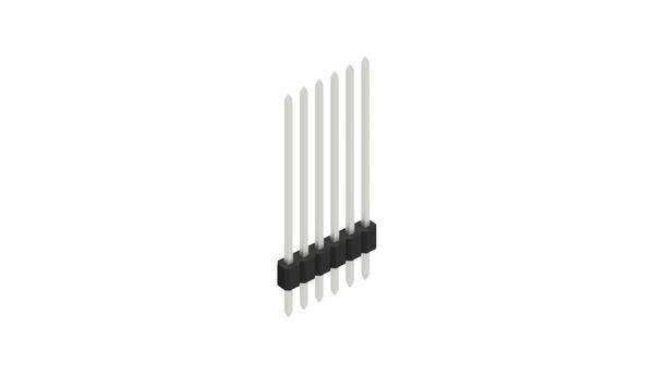 Fischer Elektronik Stiftleiste (Standard) Anzahl Reihen: 1 10060213 10St.