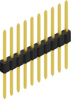 Fischer Elektronik Stiftleiste (Standard) Anzahl Reihen: 1 10060261 10St.