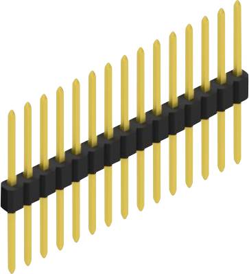 Fischer Elektronik Stiftleiste (Standard) Anzahl Reihen: 1 10060272 10St.