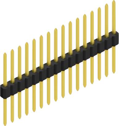 Fischer Elektronik Stiftleiste (Standard) Anzahl Reihen: 1 10060275 10St.