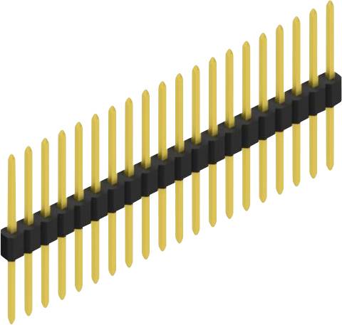 Fischer Elektronik Stiftleiste (Standard) Anzahl Reihen: 1 10060283 10St.