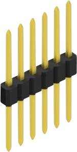 Fischer Elektronik Stiftleiste (Standard) Anzahl Reihen: 1 10060253 10St.
