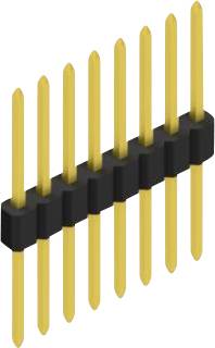 Fischer Elektronik Stiftleiste (Standard) Anzahl Reihen: 1 10060257 10St.