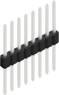 Fischer Elektronik Stiftleiste (Standard) Anzahl Reihen: 1 10060258 10St.