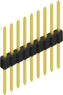 Fischer Elektronik Stiftleiste (Standard) Anzahl Reihen: 1 10060259 10St.