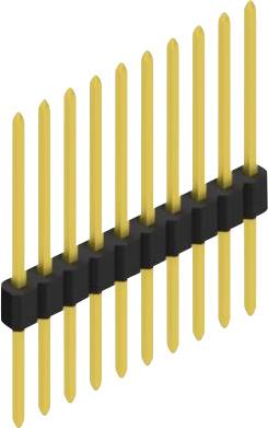 Fischer Elektronik Stiftleiste (Standard) Anzahl Reihen: 1 10060305 10St.