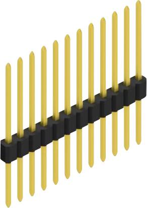 Fischer Elektronik Stiftleiste (Standard) Anzahl Reihen: 1 10060309 10St.