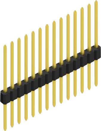 Fischer Elektronik Stiftleiste (Standard) Anzahl Reihen: 1 10060313 10St.
