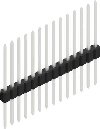 Fischer Elektronik Stiftleiste (Standard) Anzahl Reihen: 1 10060314 10St.