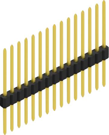 Fischer Elektronik Stiftleiste (Standard) Anzahl Reihen: 1 10060315 10St.