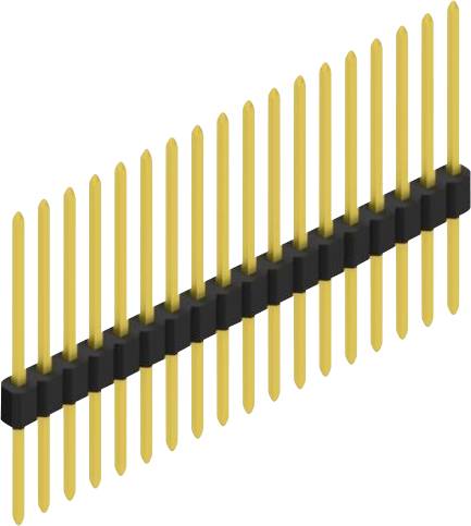 Fischer Elektronik Stiftleiste (Standard) Anzahl Reihen: 1 10060322 10St.