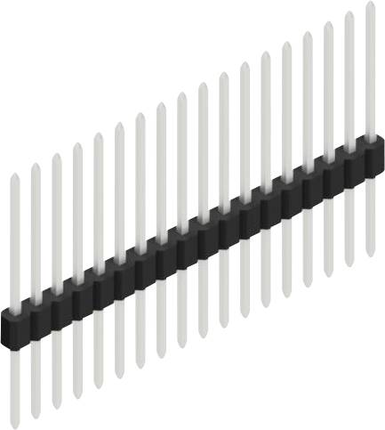 Fischer Elektronik Stiftleiste (Standard) Anzahl Reihen: 1 10060323 10St.