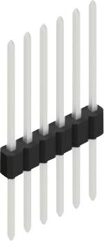 Fischer Elektronik Stiftleiste (Standard) Anzahl Reihen: 1 10060298 10St.