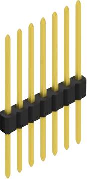 Fischer Elektronik Stiftleiste (Standard) Anzahl Reihen: 1 10060299 10St.