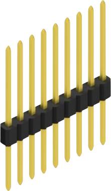 Fischer Elektronik Stiftleiste (Standard) Anzahl Reihen: 1 10060303 10St.