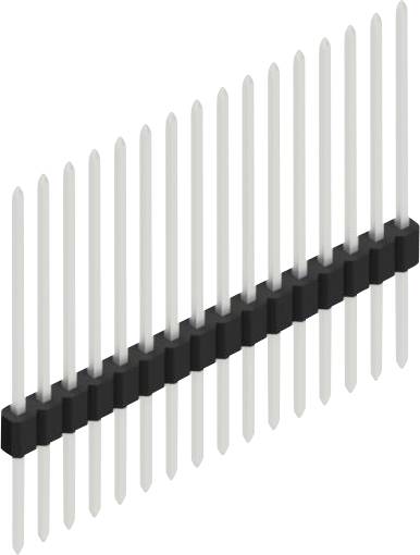 Fischer Elektronik Stiftleiste (Standard) Anzahl Reihen: 1 10060363 10St.