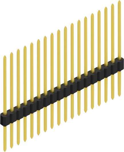 Fischer Elektronik Stiftleiste (Standard) Anzahl Reihen: 1 10060366 10St.