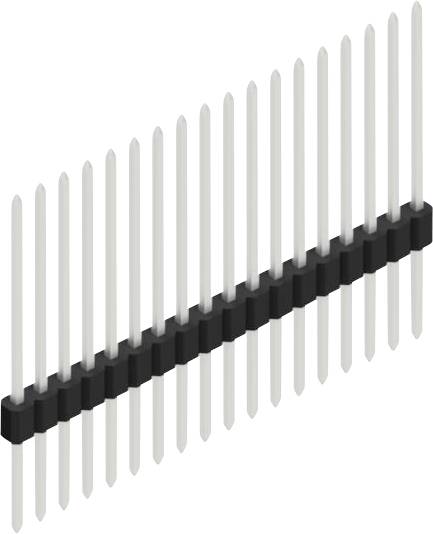 Fischer Elektronik Stiftleiste (Standard) Anzahl Reihen: 1 10060367 10St.