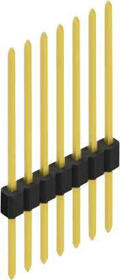 Fischer Elektronik Stiftleiste (Standard) Anzahl Reihen: 1 10060342 10St.