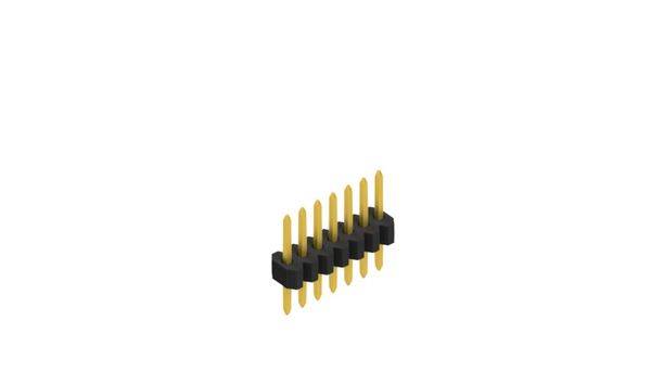 Fischer Elektronik Stiftleiste (Standard) Anzahl Reihen: 1 10170480 10St.