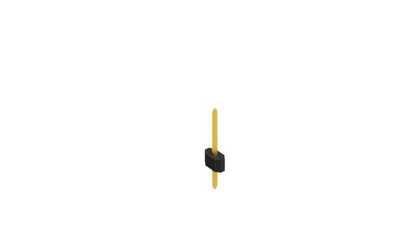 Fischer Elektronik Stiftleiste (Standard) Anzahl Reihen: 1 10060373 10St.