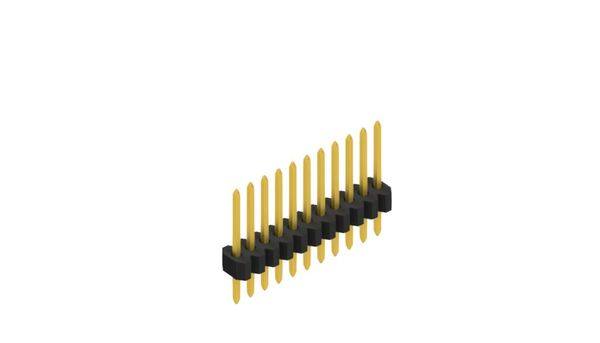 Fischer Elektronik Stiftleiste (Standard) Anzahl Reihen: 1 10060393 10St.