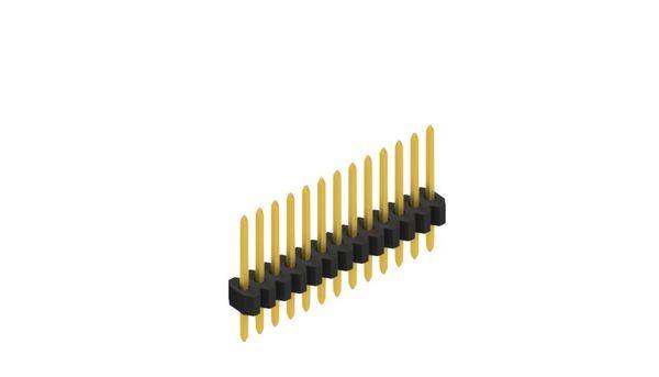 Fischer Elektronik Stiftleiste (Standard) Anzahl Reihen: 1 10060397 10St.