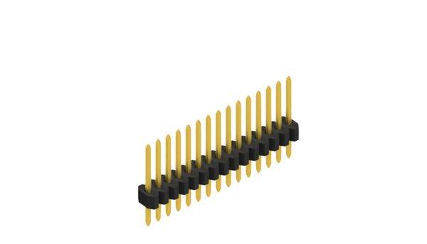 Fischer Elektronik Stiftleiste (Standard) Anzahl Reihen: 1 10060401 10St.