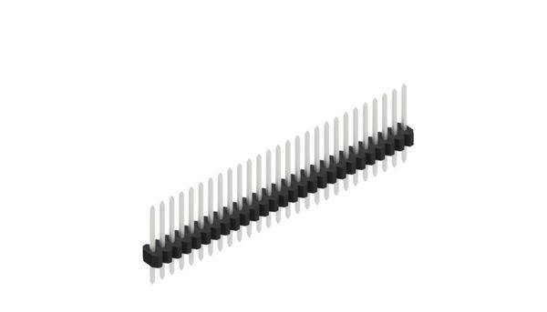 Fischer Elektronik Stiftleiste (Standard) Anzahl Reihen: 1 10060428 10St.