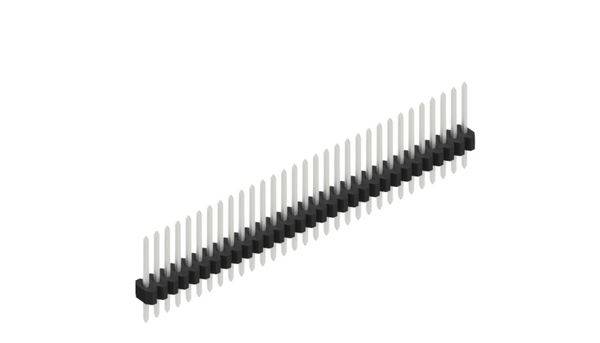 Fischer Elektronik Stiftleiste (Standard) Anzahl Reihen: 1 10060437 10St.