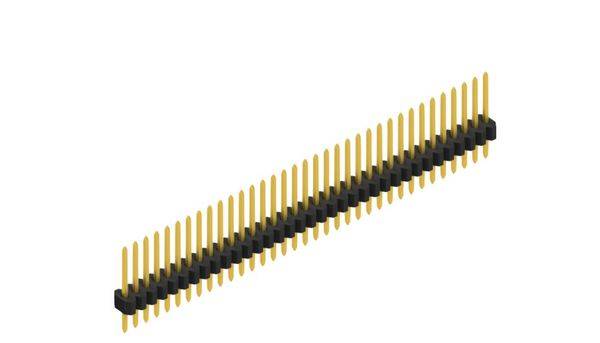 Fischer Elektronik Stiftleiste (Standard) Anzahl Reihen: 1 10060444 10St.