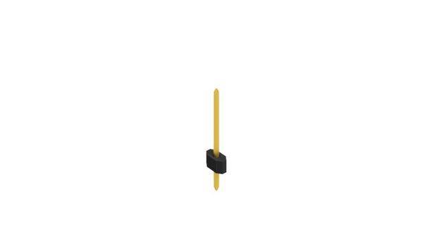 Fischer Elektronik Stiftleiste (Standard) Anzahl Reihen: 1 10060448 10St.