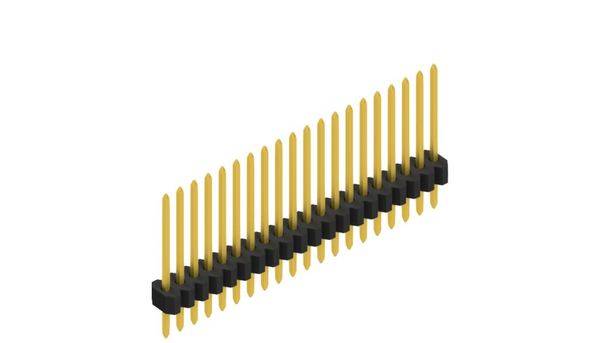 Fischer Elektronik Stiftleiste (Standard) Anzahl Reihen: 1 10060489 10St.