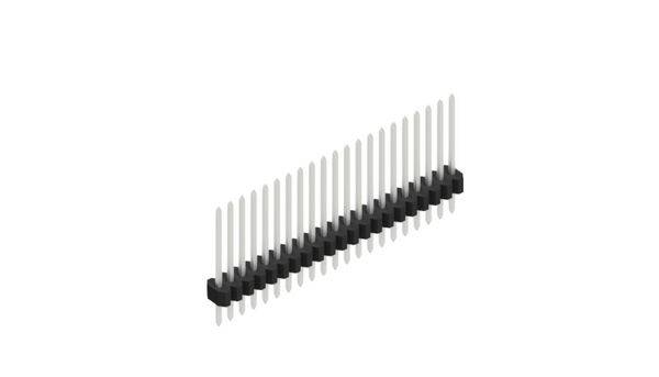 Fischer Elektronik Stiftleiste (Standard) Anzahl Reihen: 1 10060492 10St.