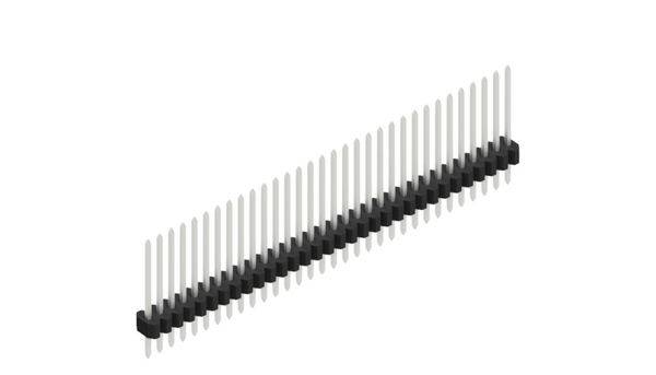 Fischer Elektronik Stiftleiste (Standard) Anzahl Reihen: 1 10060516 10St.