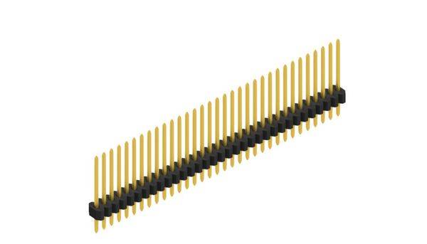 Fischer Elektronik Stiftleiste (Standard) Anzahl Reihen: 1 10060517 10St.