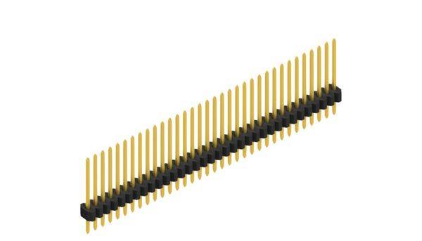Fischer Elektronik Stiftleiste (Standard) Anzahl Reihen: 1 10060519 10St.