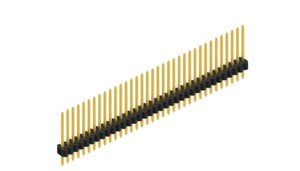 Fischer Elektronik Stiftleiste (Standard) Anzahl Reihen: 1 10060522 10St.