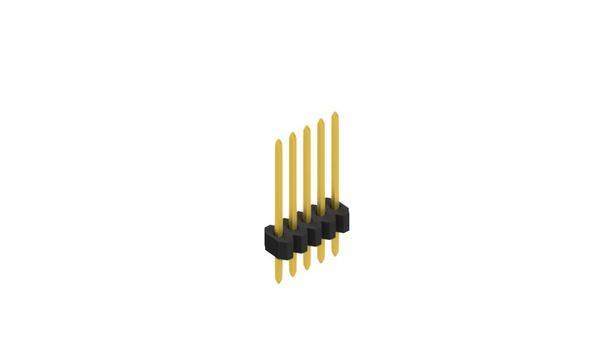 Fischer Elektronik Stiftleiste (Standard) Anzahl Reihen: 1 10060457 10St.