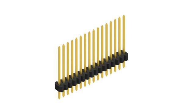 Fischer Elektronik Stiftleiste (Standard) Anzahl Reihen: 1 10060558 10St.