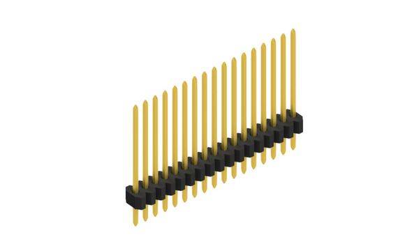 Fischer Elektronik Stiftleiste (Standard) Anzahl Reihen: 1 10060560 10St.