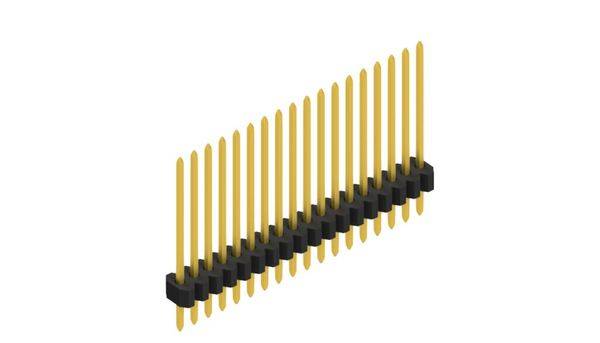 Fischer Elektronik Stiftleiste (Standard) Anzahl Reihen: 1 10060562 10St.